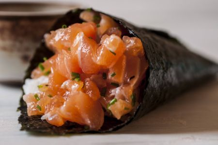 Temaki Salmão